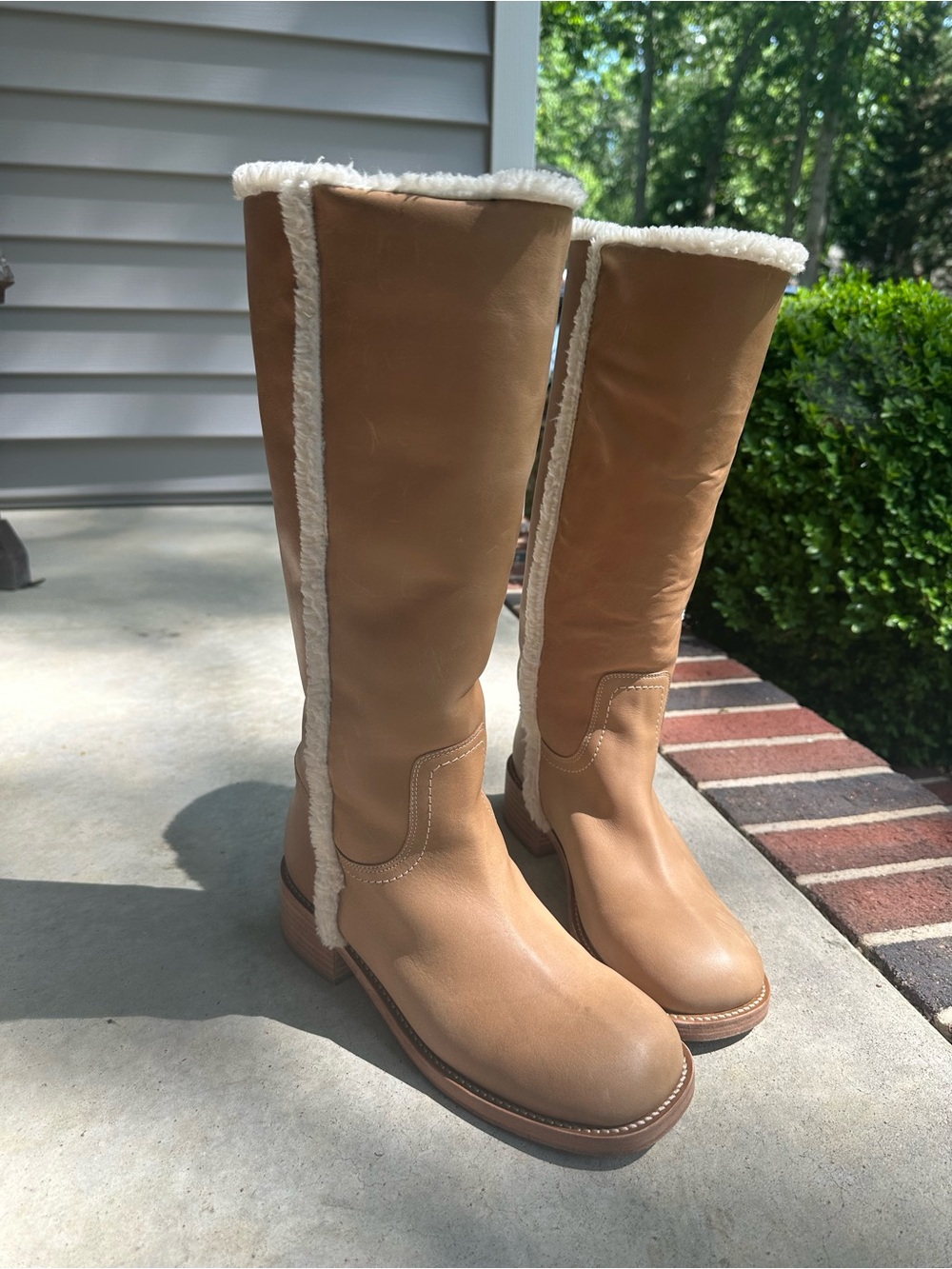 Steve Madden Fur Lined Riggs Boots